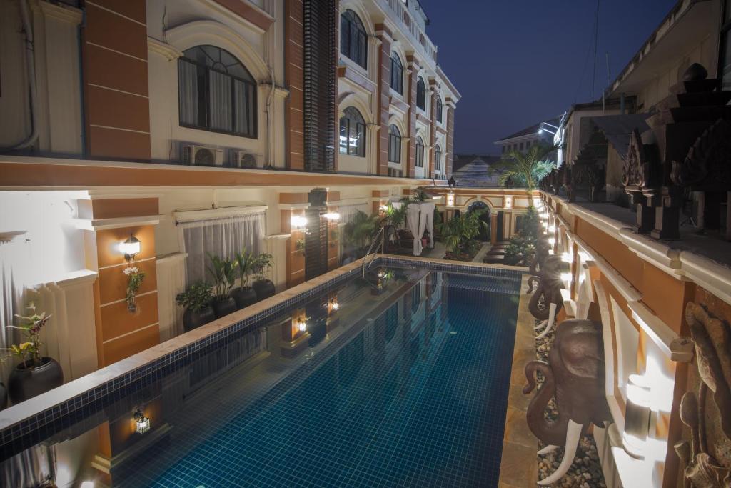 Reaksmey Chanreas Hotel Ciudad de Siem Riep Exterior foto